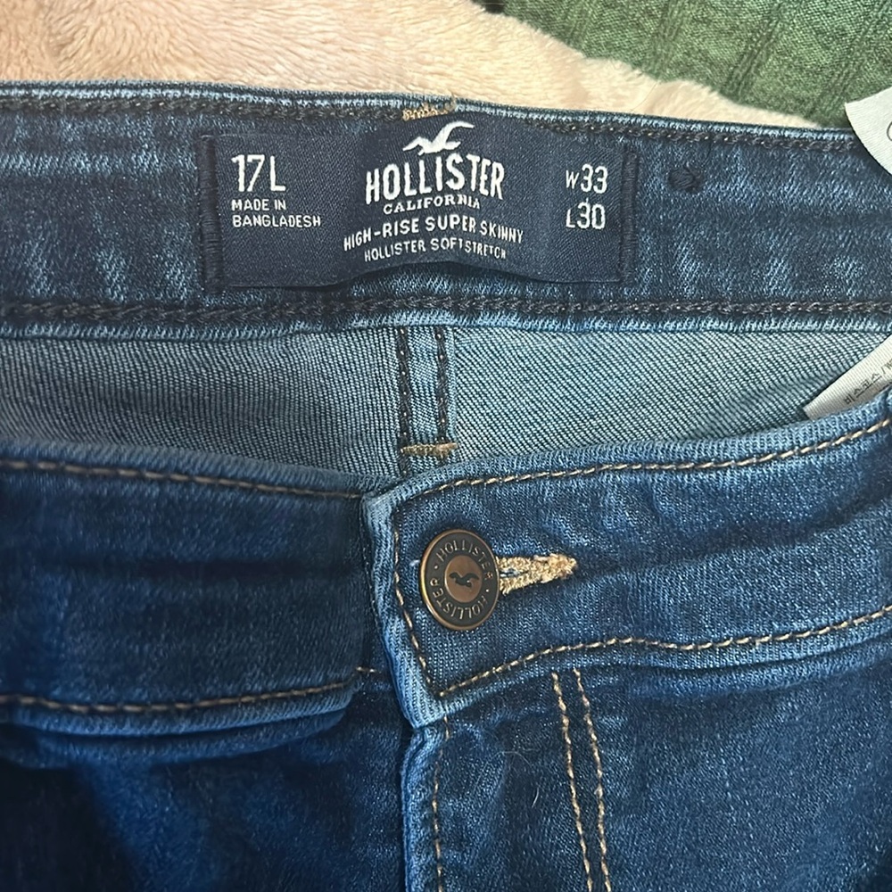 Hollister High-rise super skinny jeans